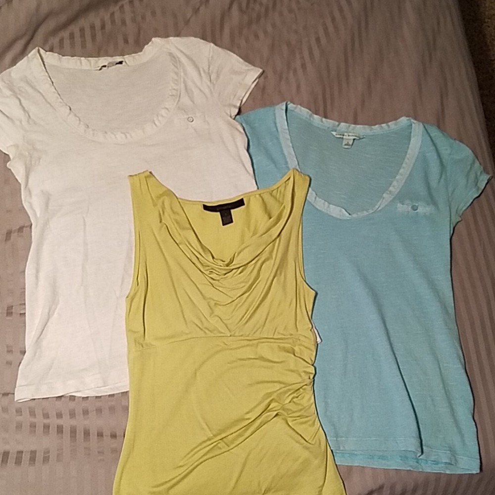 3 dress shirts small Banana Republic Express